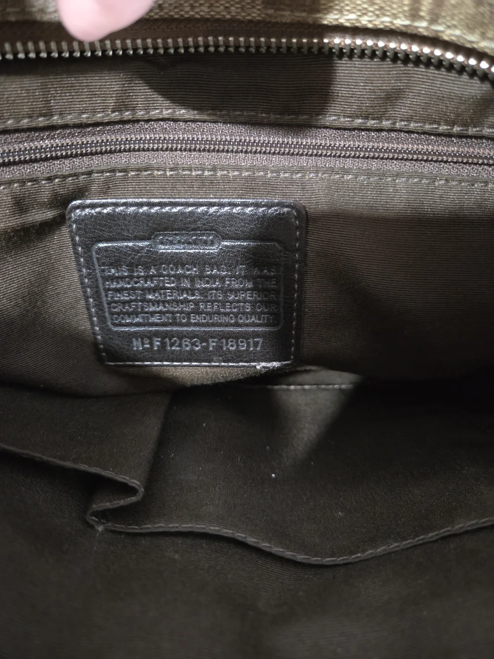 Coach gently used
